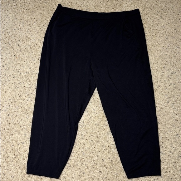 Eileen Fisher Classic Black Elegant Black Pants size 3x - Picture 1 of 7